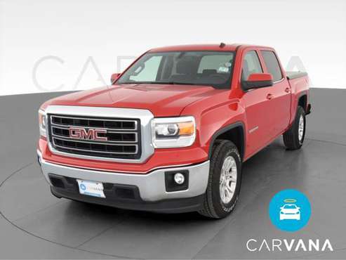 2014 GMC Sierra 1500 Crew Cab SLE Pickup 4D 5 3/4 ft pickup Red - -... for sale in Washington, District Of Columbia