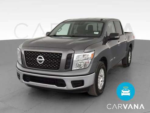 2019 Nissan Titan Crew Cab SV Pickup 4D 5 1/2 ft pickup Gray -... for sale in Fresh Meadows, NY