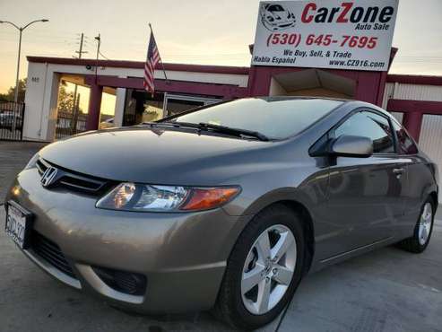 ///2006 Honda Civic//5-Speed Manual//2-Owners//Gas Saver//Sunroof///... for sale in Marysville, CA