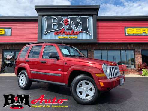 2007 Jeep Liberty Sport 4WD - 73,000 miles - Sunroof - Clean! for sale in Oak Forest, IL