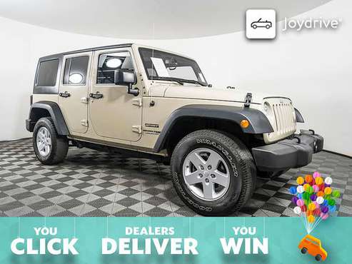 2018-Jeep-Wrangler JK Unlimited-Sport S - - by dealer for sale in PUYALLUP, WA