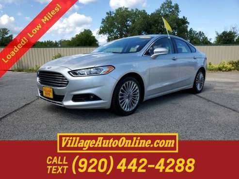 2016 Ford Fusion Titanium for sale in Green Bay, WI
