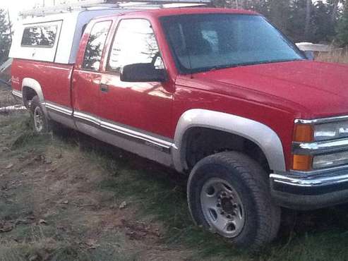 96 chevy 2500 4x4 - cars & trucks - by owner - vehicle automotive sale for sale in homer, AK