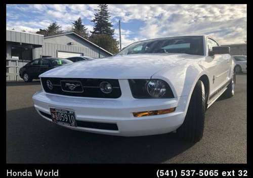 2007 Ford Mustang Deluxe - cars & trucks - by dealer - vehicle... for sale in Coos Bay, OR