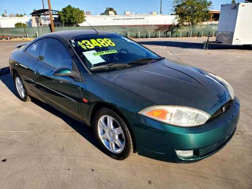 2001 Mercury Cougar V6 FREE CARFAX ON EVERY VEHICLE for sale in Glendale, AZ