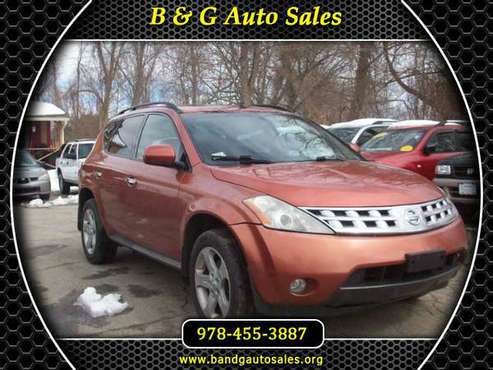 2003 Nissan Murano SL AWD W/ NAVIGATION ( 6 MONTHS WARRANTY ) for sale in North Chelmsford, MA