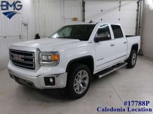 2015 GMC Sierra 1500 SLT Crew Cab 4WD Loaded 85,000 Miles Clean for sale in Caledonia, IL