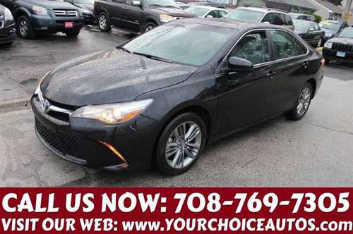 2015 *TOYOTA *CAMRY*LE 91K 1OWNER LEATHER SUNROOF GOOD TIRES 044098 for sale in posen, IL