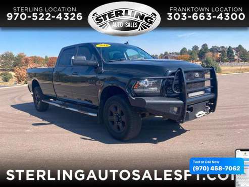 2016 RAM 3500 4WD Crew Cab 169 Laramie - CALL/TEXT TODAY! - cars &... for sale in Sterling, CO