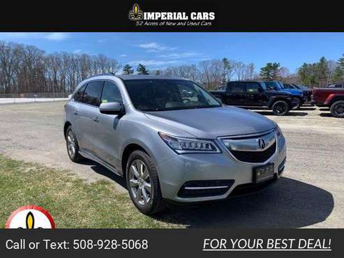 2016 Acura MDX 3 5L suv Gray - - by dealer - vehicle for sale in Mendon, MA