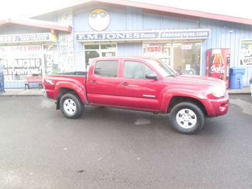 FM Jones and Sons 2008 Toyota Tacoma Crew Cab 4x4 - cars & trucks -... for sale in Eugene, OR
