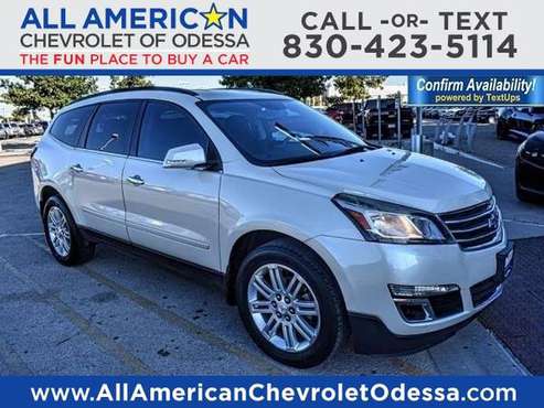 2013 Chevrolet Traverse SUV Chevy FWD 4dr LT w/1LT Traverse for sale in Odessa, TX
