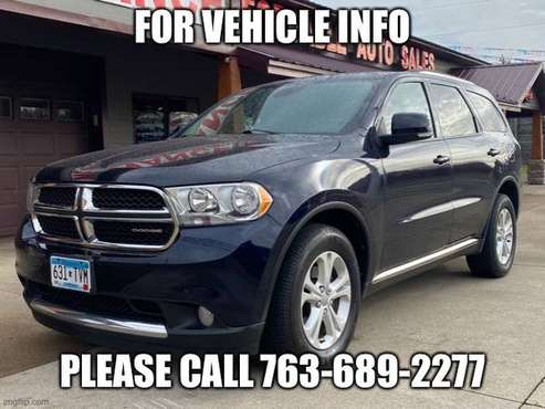 2011 DODGE DURANGO, AWD, 6-CYL, 3Rd ROW SEATING 144,XXX MILES.... -... for sale in Cambridge, MN