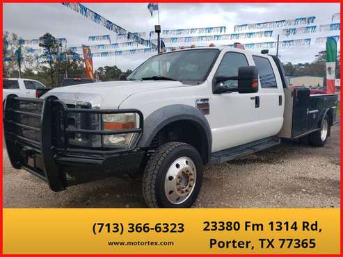 2008 Ford F450 Super Duty Crew Cab & Chassis - Financing Available!... for sale in Porter, OK