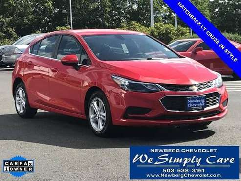 2018 Chevrolet Chevy Cruze LT WORK WITH ANY CREDIT! - cars & trucks... for sale in Newberg, OR