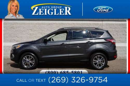 *2018* *Ford* *Escape* *SE* - cars & trucks - by dealer - vehicle... for sale in Plainwell, IN