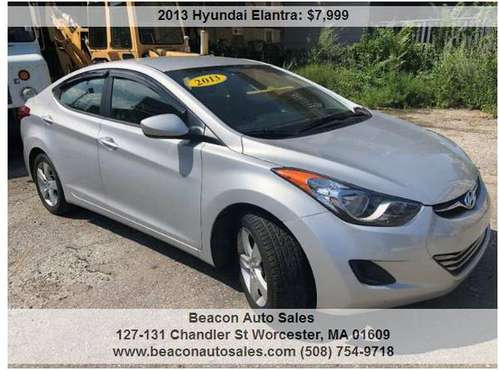 2013 Hyundai Elantra for sale in Worcester, MA