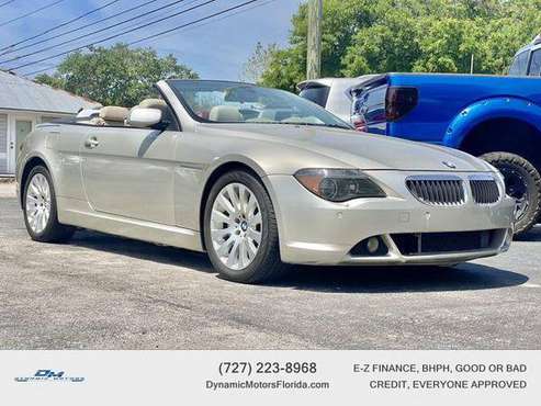 2005 BMW 6 Series 645Ci Convertible 2D CALL OR TEXT TODAY! - cars & for sale in Clearwater, FL