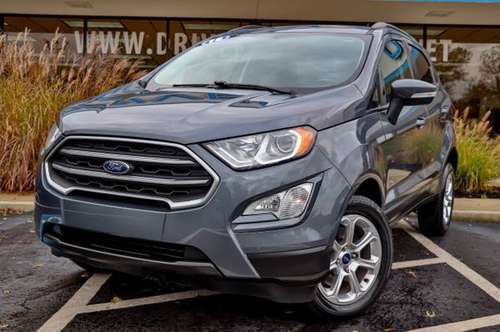 2018 *Ford* *EcoSport* *SE 4WD* Gray - cars & trucks - by dealer -... for sale in Oak Forest, IL