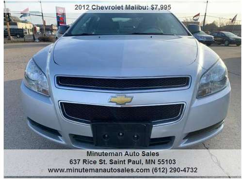 2012 Chevrolet Malibu LS Fleet 4dr Sedan 44012 Miles - cars & trucks... for sale in Saint Paul, MN