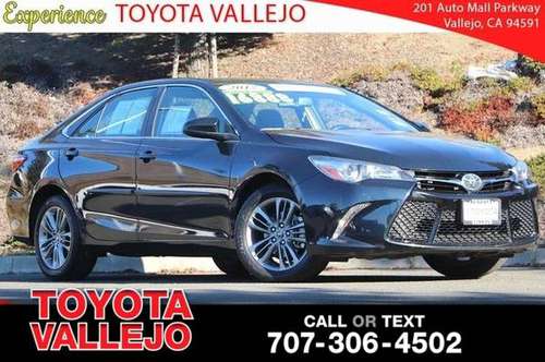 2017 Toyota Camry 2.5L SE - cars & trucks - by dealer - vehicle... for sale in Vallejo, CA