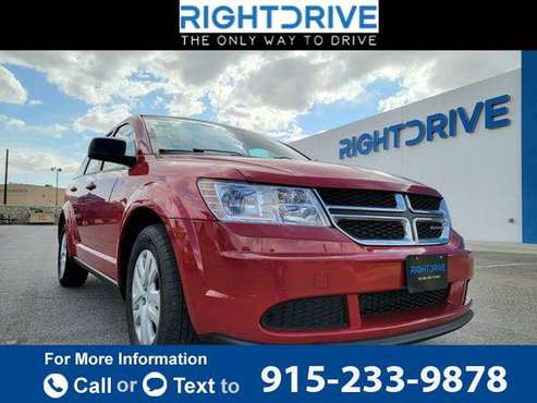 2016 Dodge Journey SE Sport Utility 4D suv RED - - by for sale in El Paso, TX