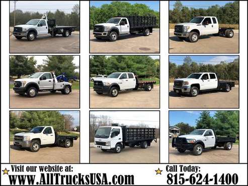 FLATBED & STAKE SIDE TRUCKS / CAB AND CHASSIS PICKUP 4X4 Gas Diesel... for sale in fort dodge, IA