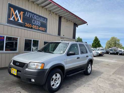 2002 Ford Escape XLT 3 0L V6 (4x4) Clean Title Well Maintained for sale in Vancouver, OR