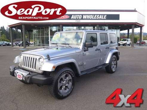 2018 Jeep Wrangler JK Unlimited Sahara 4WD Four Door SUV **Like... for sale in Portland, OR