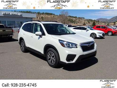 2020 Subaru Forester Premium suv White - - by dealer for sale in Flagstaff, AZ