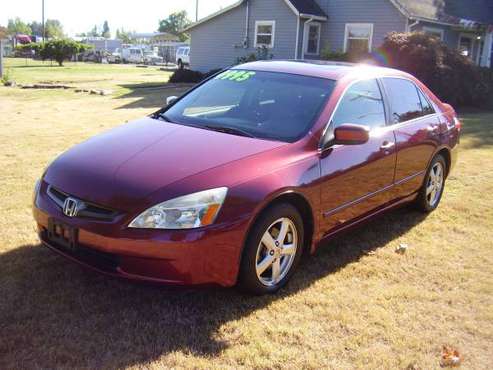 03 Honda Accord exl 4 cylinder - cars & trucks - by dealer - vehicle... for sale in Battle ground, OR