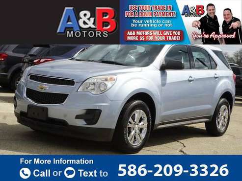 2014 Chevy Chevrolet Equinox AWD 4dr LS hatchback Blue - cars & for sale in Roseville, MI