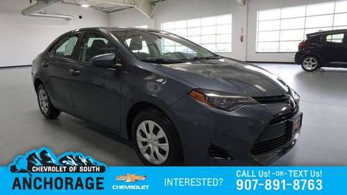 2017 Toyota Corolla L CVT - cars & trucks - by dealer - vehicle... for sale in Anchorage, AK