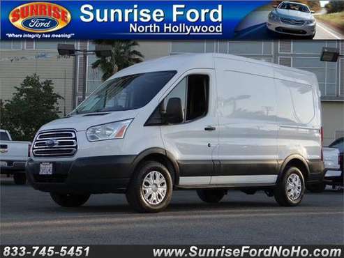 2015 Ford Transit Cargo Van T- MED RF GVWR - cars & trucks - by... for sale in North Hollywood, CA