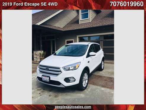 2019 Ford Escape SE 4WD Best Prices for sale in Cutten, CA