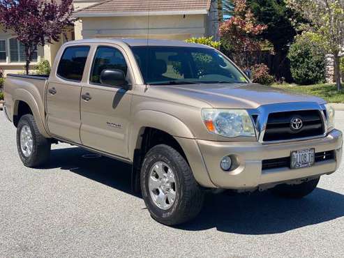 2005 Toyota Tacoma double cab 4x4 v6 TRD 150k mi clean title runs for sale in South San Francisco, CA