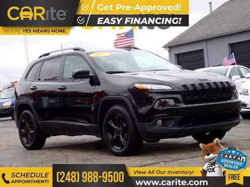 2017 Jeep Cherokee FOR ONLY $307/mo! - cars & trucks - by dealer -... for sale in Howell, MI