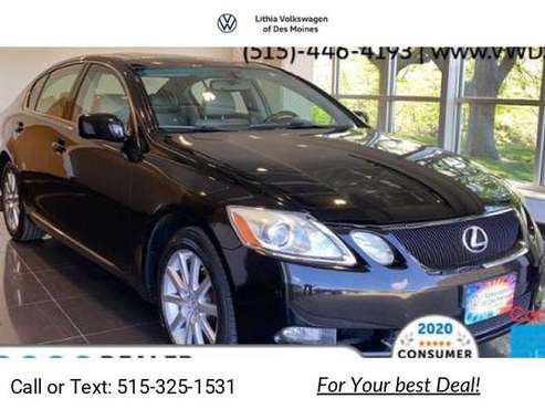 2006 Lexus GS 300 4dr Sdn AWD hatchback Black - - by for sale in Johnston, IA