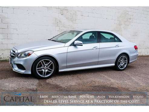 Mercedes E350 with Sport Pkg! Fantastic 4MATIC AMG Style & Rims for sale in Eau Claire, MN
