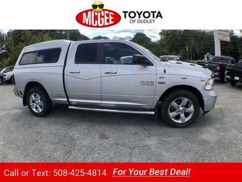 2014 Ram 1500 Big Horn pickup Bright Silver Clearcoat Metallic for sale in Dudley, MA
