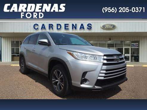 2019 Toyota Highlander LE - cars & trucks - by dealer - vehicle... for sale in Lyford, TX