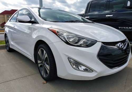 2013 HYUNDAI ELANTRA COUPE - LEATHER! SUNROOF! - cars & trucks - by... for sale in Ardmore, TX