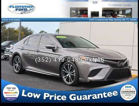 2018 Toyota Camry SE Auto - cars & trucks - by dealer - vehicle... for sale in Spring Hill, FL