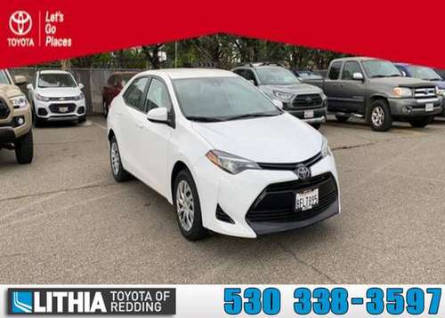 2019 Toyota Corolla FWD 4dr Car LE CVT - - by dealer for sale in Redding, CA