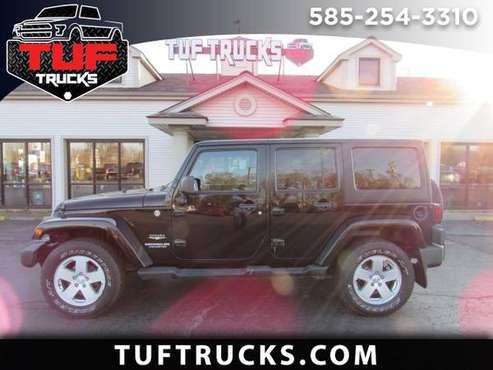 2012 Jeep Wrangler Unlimited Sahara 4WD - - by dealer for sale in Rush, NY