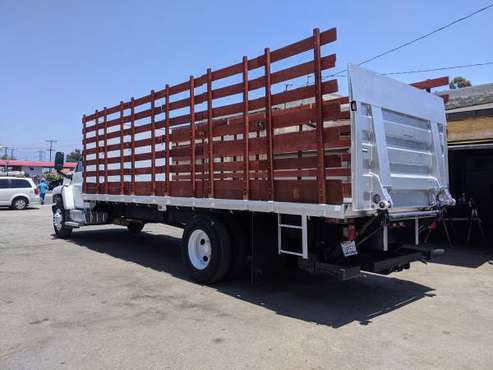 2006 CHEVY C7500 TOPKICK, 24FT STAKEBED, LIFTGATE, GASOLINE, I... for sale in Rosemead, CA