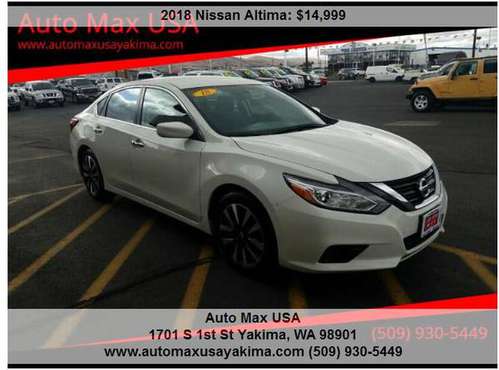 2018 Nissan Altima 2.5 SV PRICED TO SELL !!!!!!!!!!!!! for sale in INTERNET PRICED CALL OR TEXT JIMMY 509-9, WA