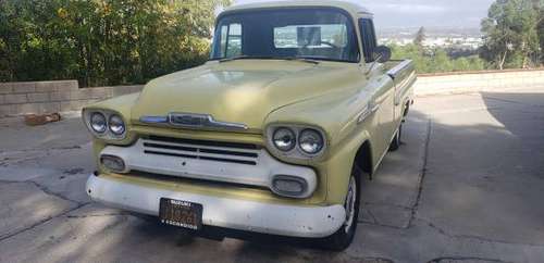 1958 Chevrolet Apache - cars & trucks - by owner - vehicle... for sale in LA PUENTE, CA