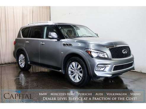 2017 Infiniti QX80 4WD Luxury SUV! - - by dealer for sale in Eau Claire, MN