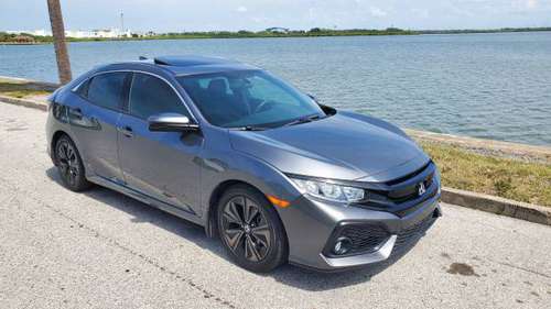 2018 Honda Civic EX, Turbo, Hatchback, SunRoof, Low 24k miles for sale in TAMPA, FL